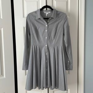 BCBG Striped Shirt Dress